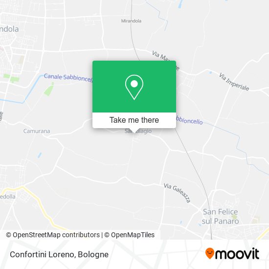 Confortini Loreno map