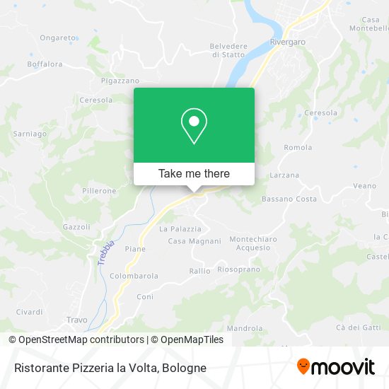 Ristorante Pizzeria la Volta map