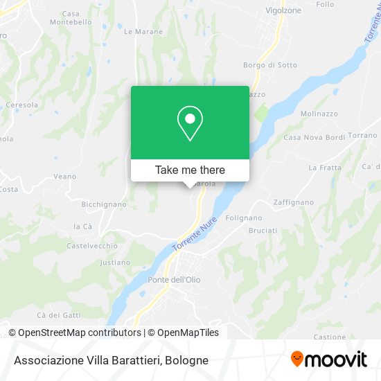 Associazione Villa Barattieri map