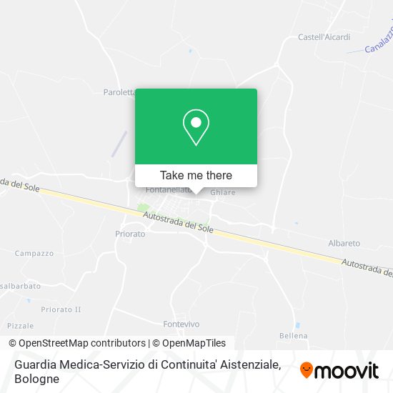 Guardia Medica-Servizio di Continuita' Aistenziale map