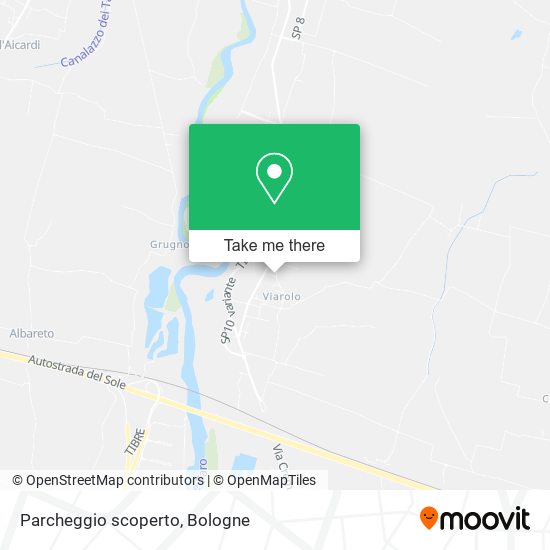 Parcheggio scoperto map