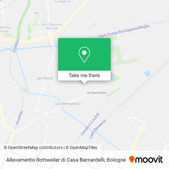 Allevamento Rottweiler di Casa Bernardelli map