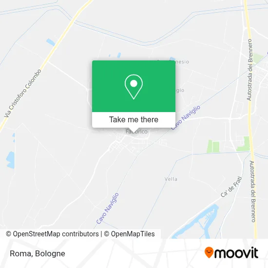 Roma map