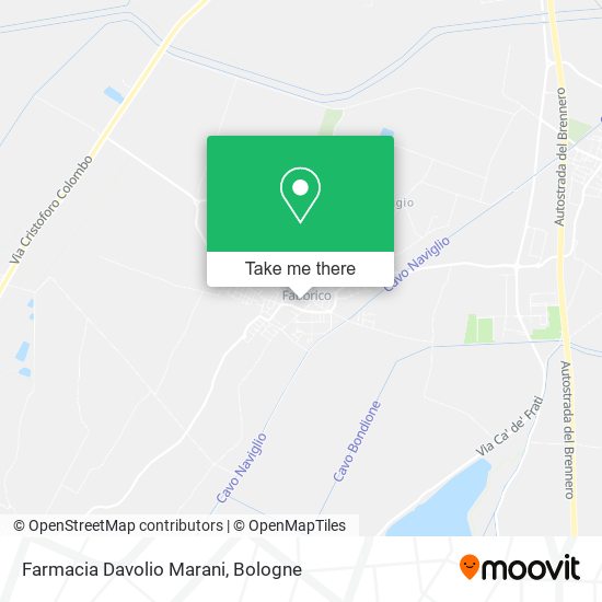 Farmacia Davolio Marani map