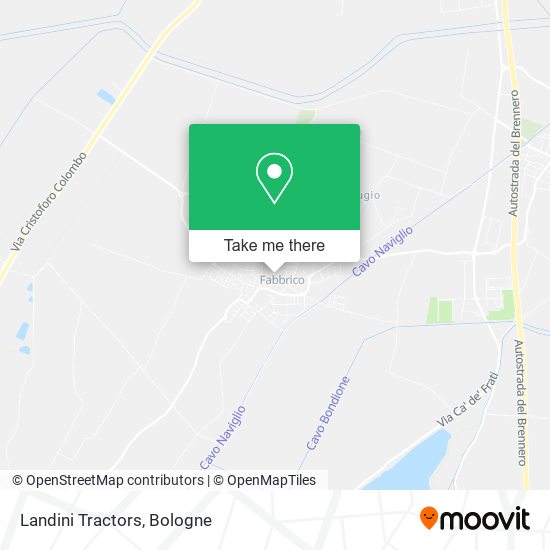 Landini Tractors map