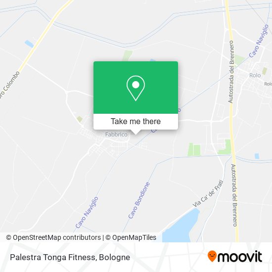 Palestra Tonga Fitness map