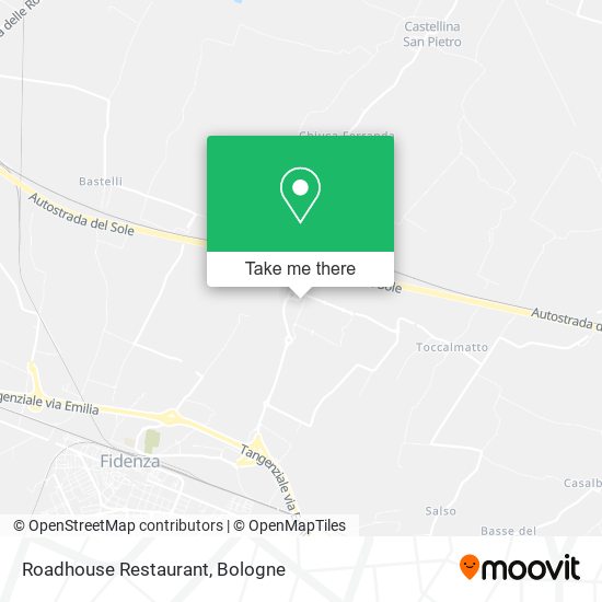 Roadhouse Restaurant map