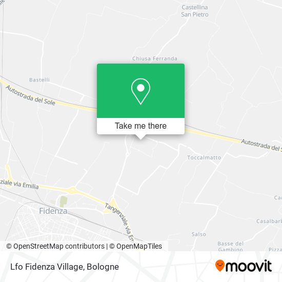 Lfo Fidenza Village map