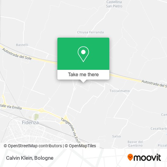 Calvin Klein map