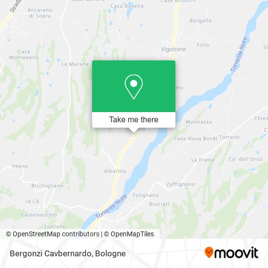 Bergonzi Cavbernardo map