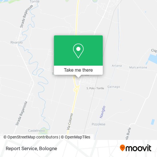 Report Service map