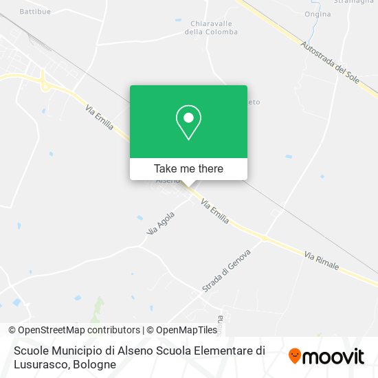 Scuole Municipio di Alseno Scuola Elementare di Lusurasco map