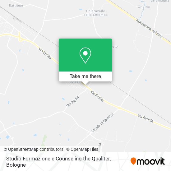 Studio Formazione e Counseling the Qualiter map