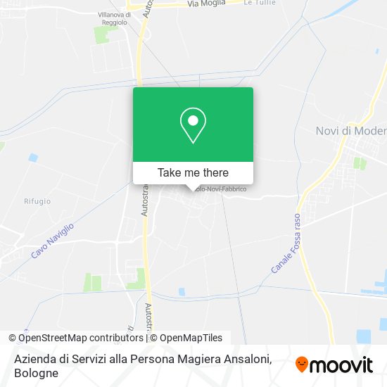 Azienda di Servizi alla Persona Magiera Ansaloni map