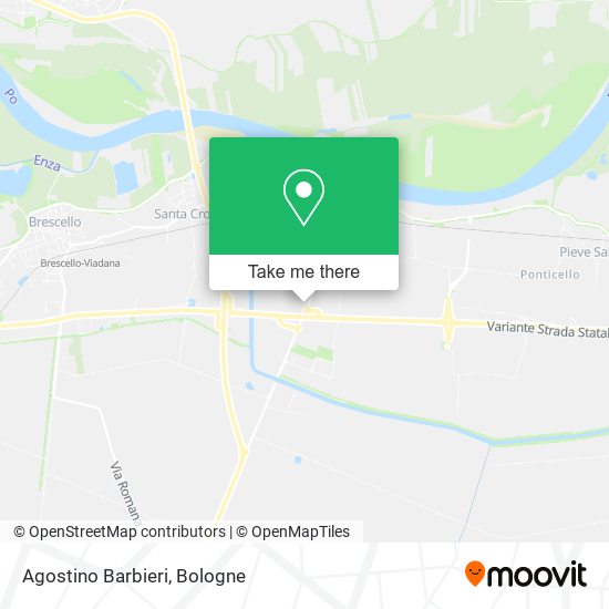 Agostino Barbieri map
