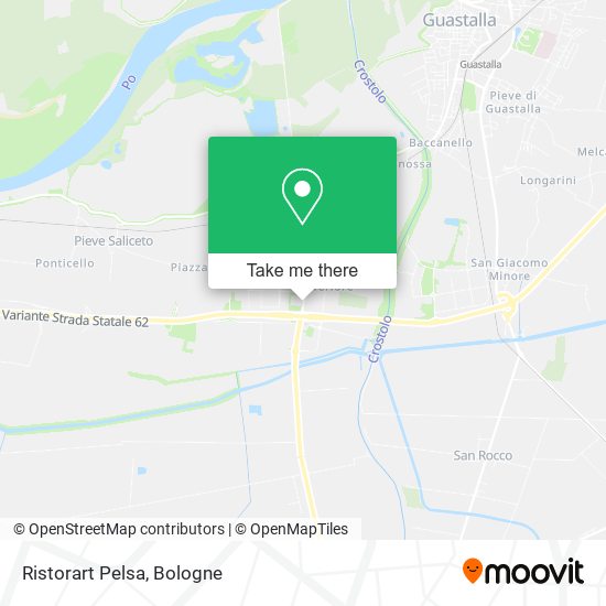 Ristorart Pelsa map