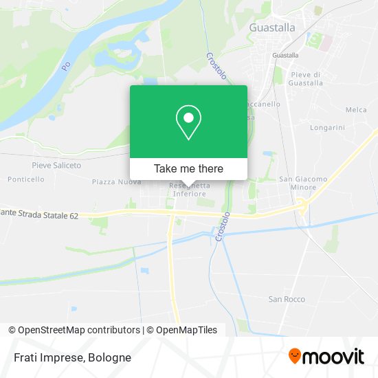 Frati Imprese map