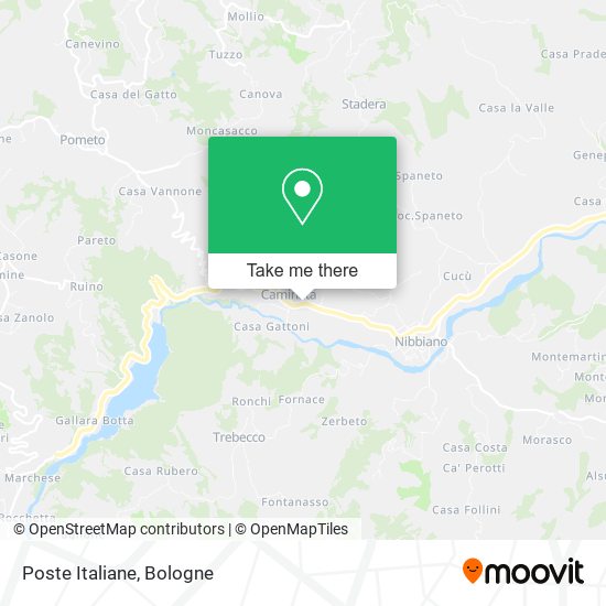 Poste Italiane map