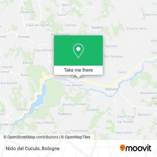 Nido del Cuculo map