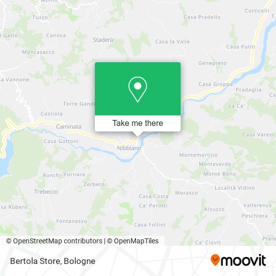 Bertola Store map