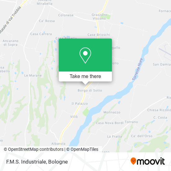 F.M.S. Industriale map