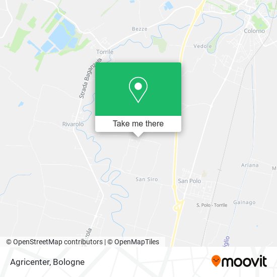 Agricenter map