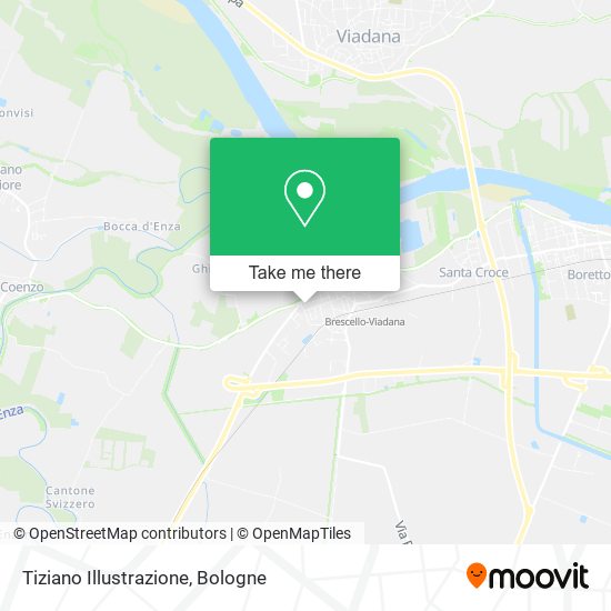 Tiziano Illustrazione map