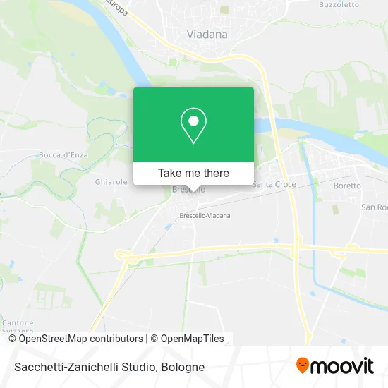 Sacchetti-Zanichelli Studio map