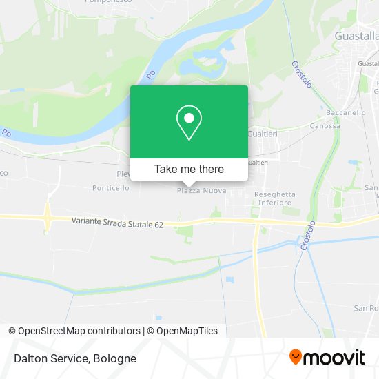 Dalton Service map
