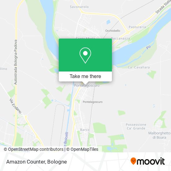 Amazon Counter map