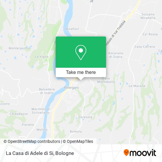 La Casa di Adele di Si map