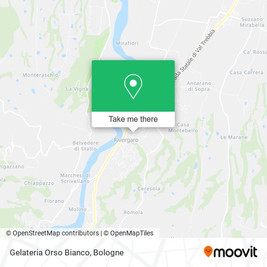 Gelateria Orso Bianco map