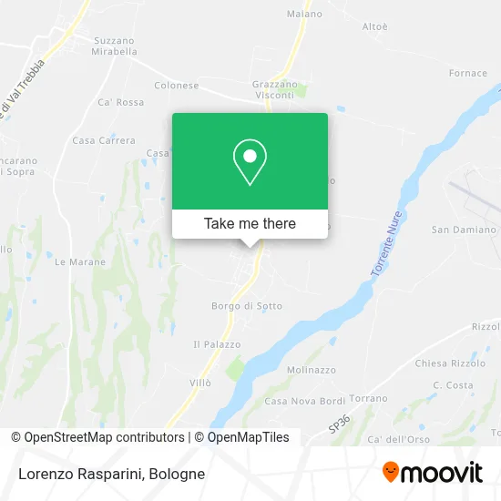 Lorenzo Rasparini map