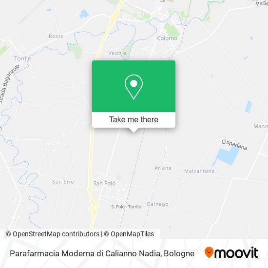 Parafarmacia Moderna di Calianno Nadia map