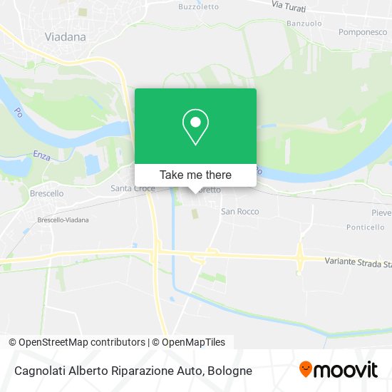 Cagnolati Alberto Riparazione Auto map