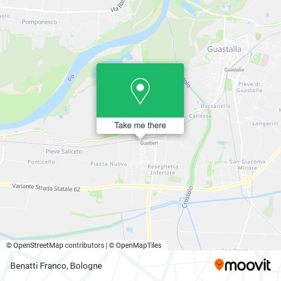 Benatti Franco map