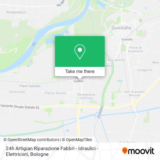 24h Artigian Riparazione Fabbri - Idraulici - Elettricisti map
