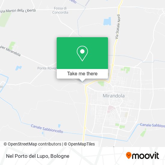 Nel Porto del Lupo map
