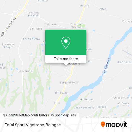 Total Sport Vigolzone map