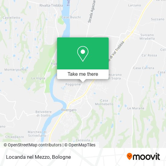 Locanda nel Mezzo map