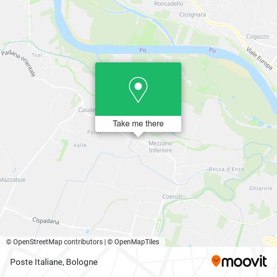 Poste Italiane map