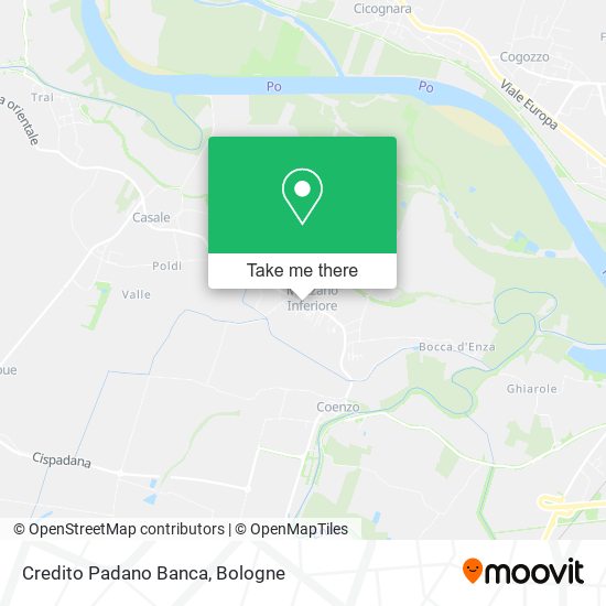 Credito Padano Banca map