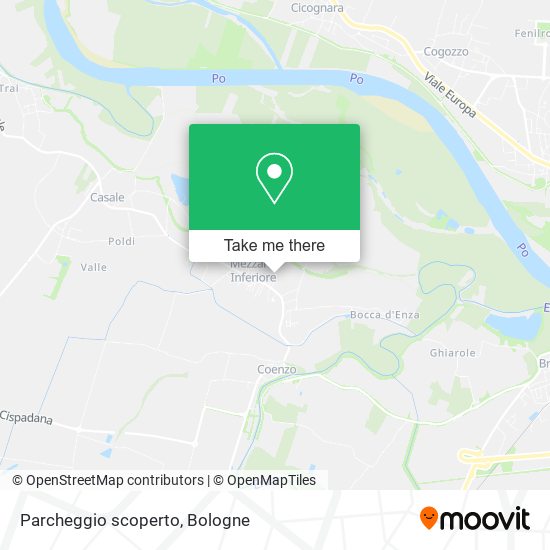 Parcheggio scoperto map