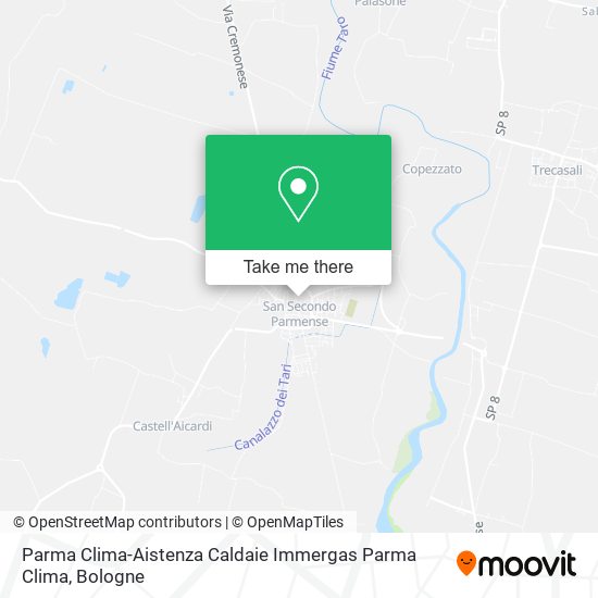 Parma Clima-Aistenza Caldaie Immergas Parma Clima map