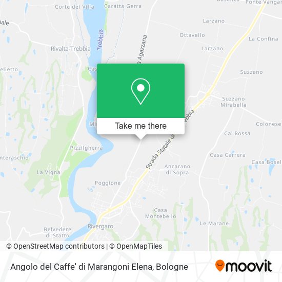 Angolo del Caffe' di Marangoni Elena map