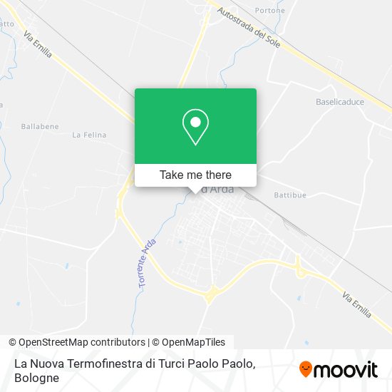 La Nuova Termofinestra di Turci Paolo Paolo map