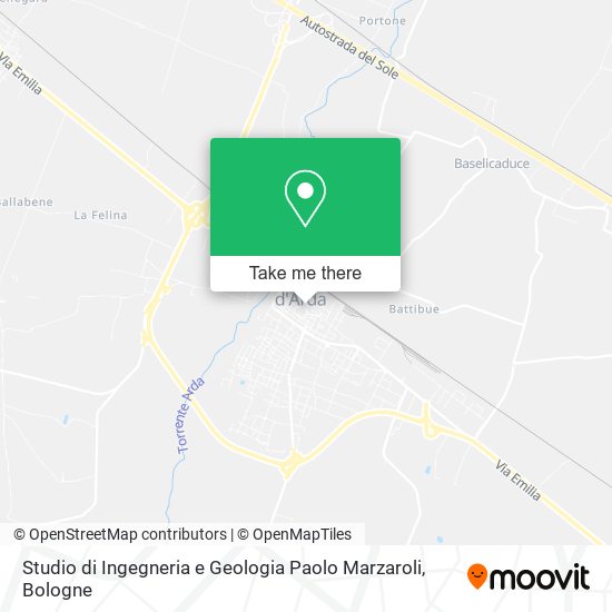 Studio di Ingegneria e Geologia Paolo Marzaroli map