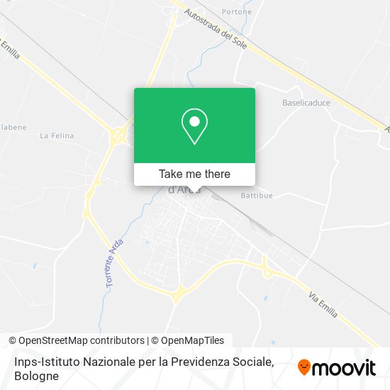 Inps-Istituto Nazionale per la Previdenza Sociale map