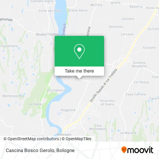 Cascina Bosco Gerolo map