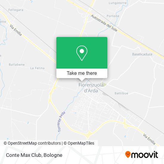 Conte Max Club map